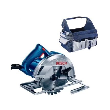 GKS 150 Sierra Circular 7 1/4" (184mm) 1500W Corte en 90° 64mm + Bolso Bosch