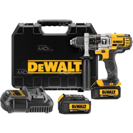 Taladro Percutor 1/2" 20V Inc 2 Bat y Carg Dewalt