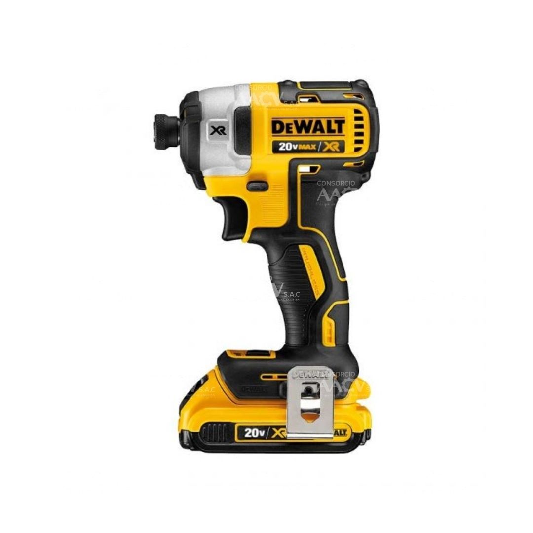 Taladro Percutor 1/2" + Atornillador de Impacto 1/4" 20V Xr Dewalt - Imagen 3