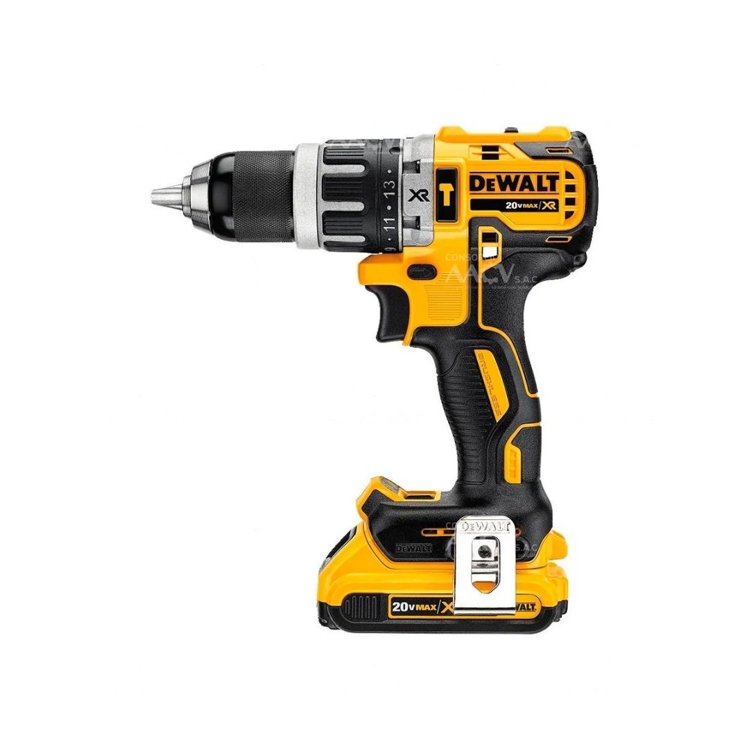 Taladro Percutor 1/2" + Atornillador de Impacto 1/4" 20V Xr Dewalt - Imagen 2