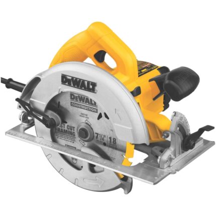 SIERRA CIRCULAR 7-1/4" 1800W Y 5800 RPM + CAJA PLASTICA