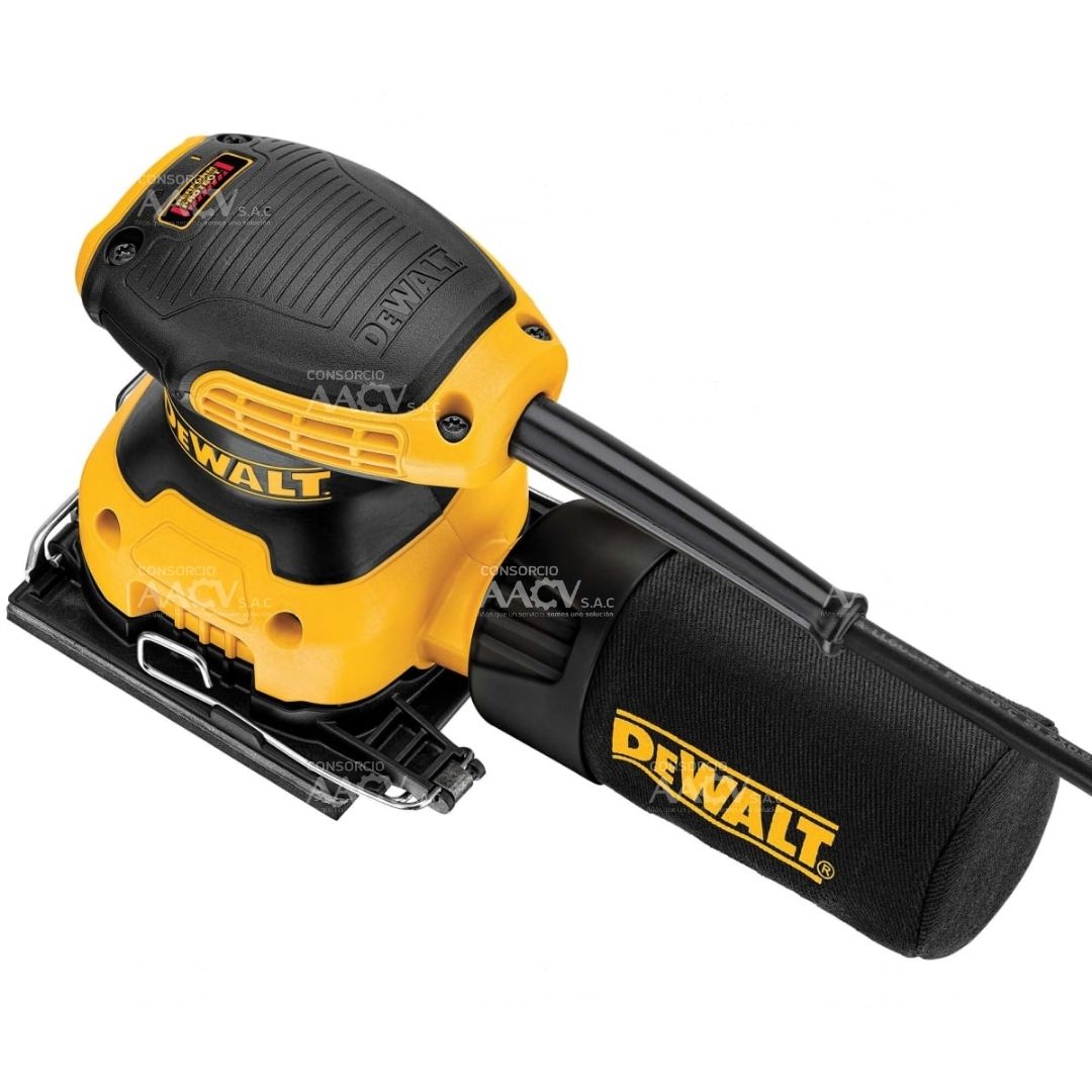 Lijadora Orbital 1/4 (140 x 115 mm) 230W Dewalt - Imagen 2