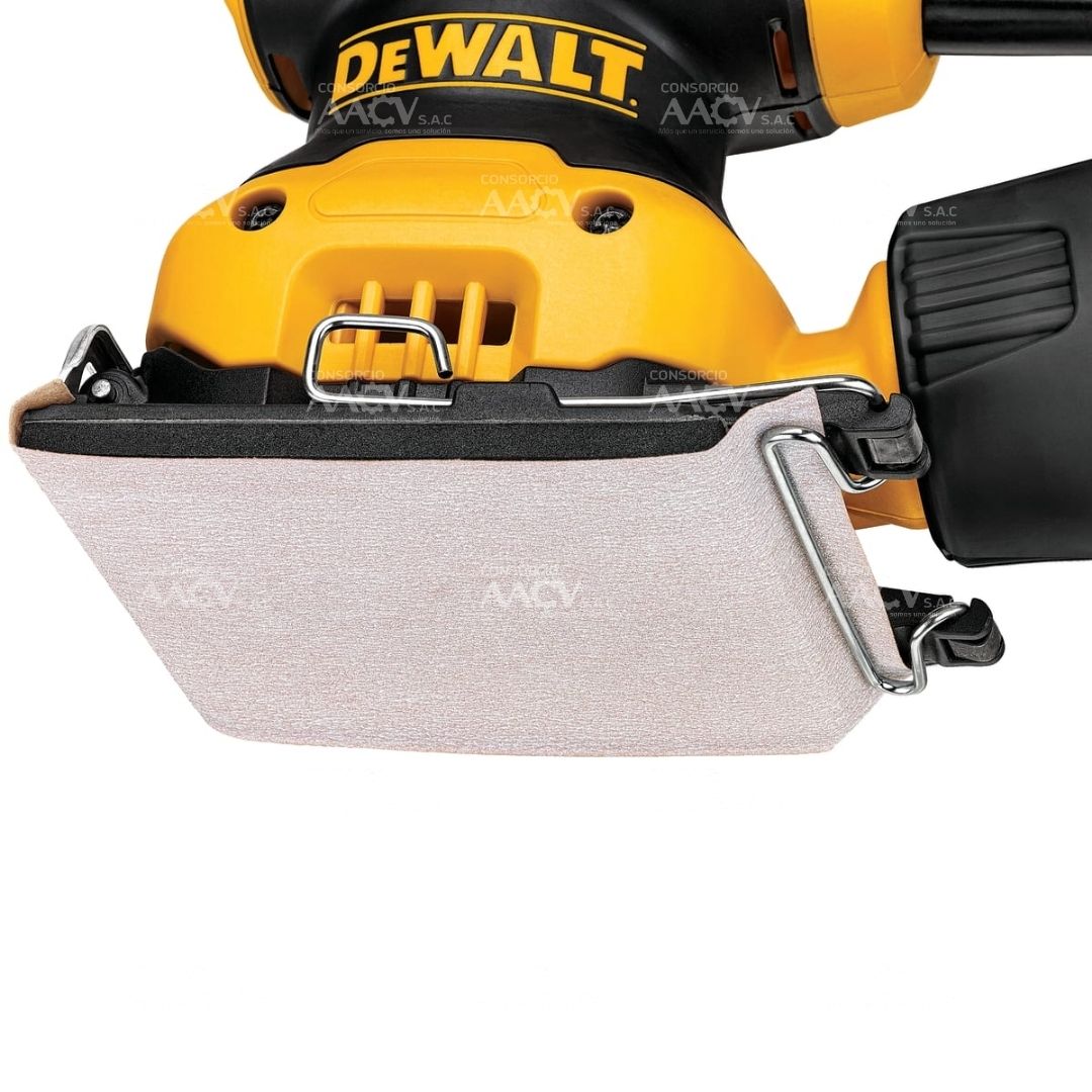 Lijadora Orbital 1/4 (140 x 115 mm) 230W Dewalt - Imagen 3