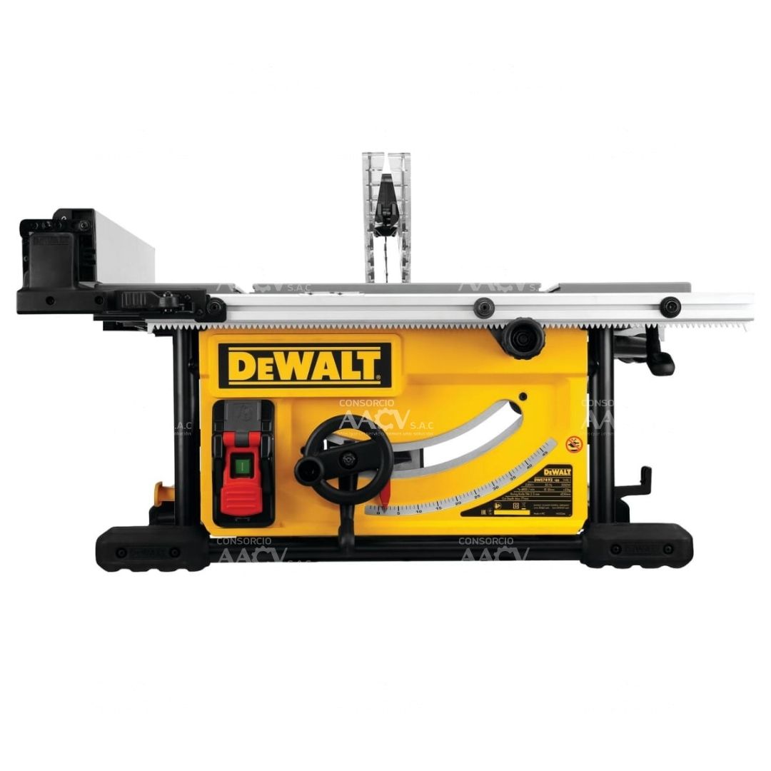 Sierra de Mesa 10" (254mm) 2000W Corte en 90° 79mm Dewalt - Imagen 2