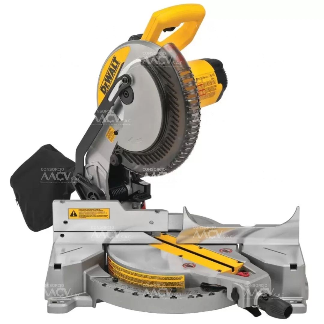 Sierra Ingleteadora 10" (254mm) 1600W Corte en 90° 89mm Dewalt