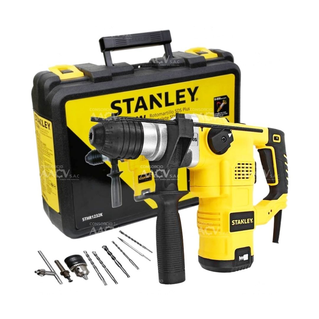 Rotomartillo SDS Plus 1250W 850 3.5J Stanley