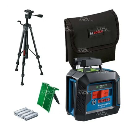 GLL 2-20G Nivel Laser líneas Cruzadas 10mts GLL 2-20G Verde + Tripode BT 150