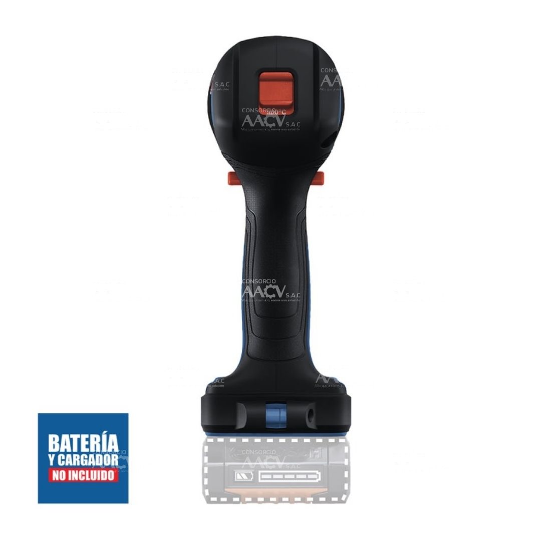GHG 18V-50 Pistola de Calor 18V 500 °C Baretool Bosch - Imagen 2