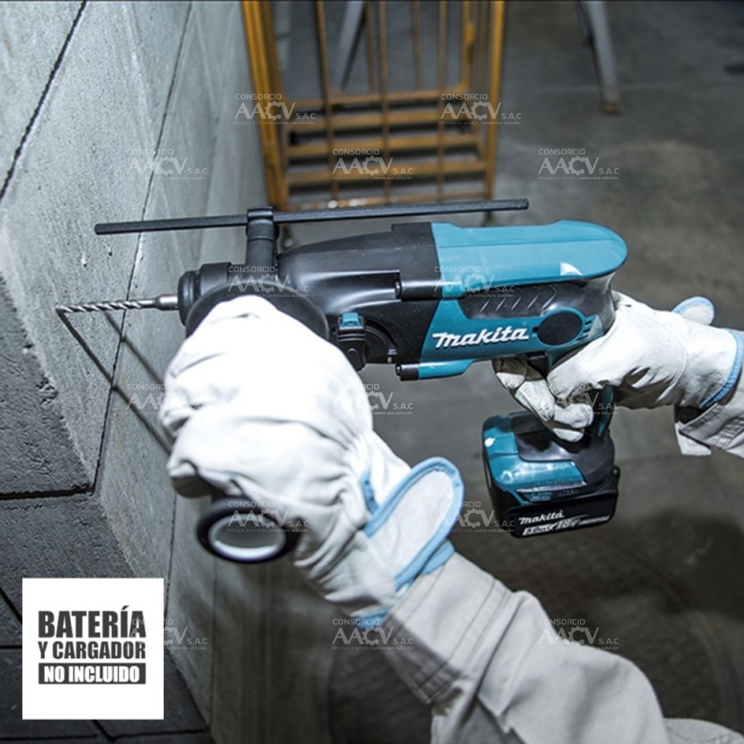 Rotomartillo Sds-Plus 18V LXT 1.3J Baretool Makita - Imagen 3