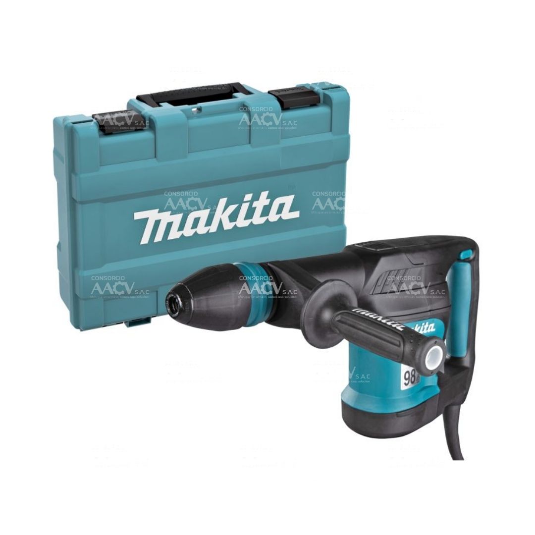 Martillo Demoledor SDS-Max 1100W 7.6 J Makita + 5 Cincel Punta SDS Max Makita - Imagen 3