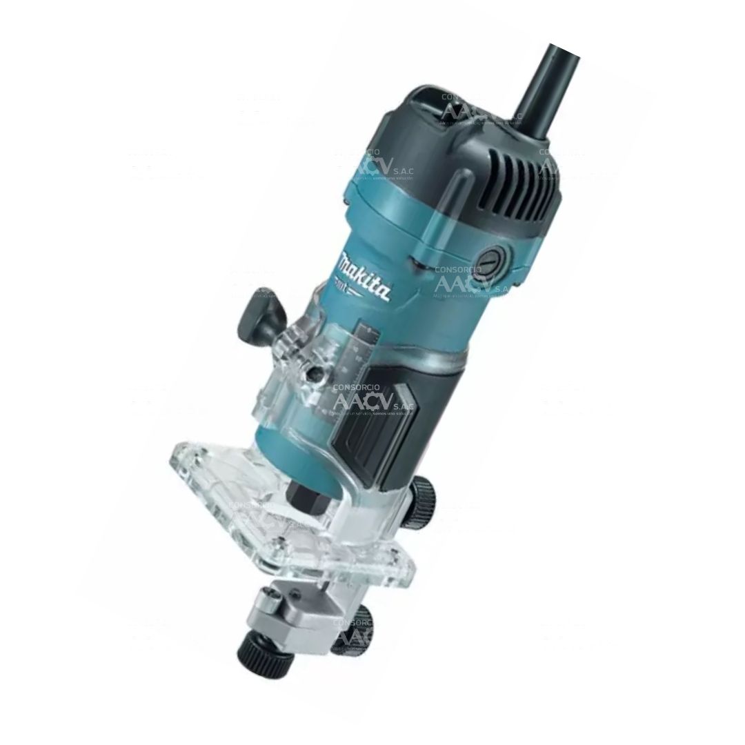 Fresadora 1/4" 530W Makita MT + 1 Fresa Makita - Imagen 2