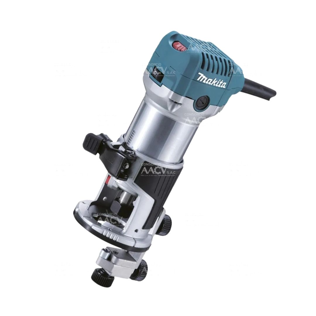 Fresadora 3/8" - 1/4" 710W Makita + 1 Fresa Makita - Imagen 2