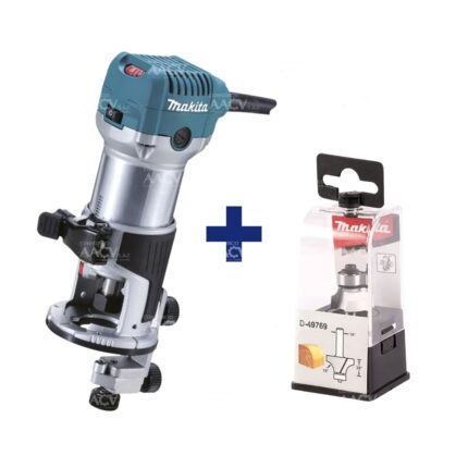 Fresadora 3/8" - 1/4" 710W Makita + 1 Fresa Makita