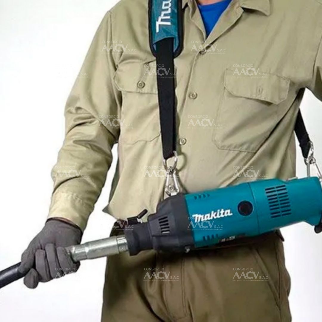Vibrador de Concreto 1 3/8" 2000W 16000 VPM + Manguera 3.5 Metros Makita - Imagen 4